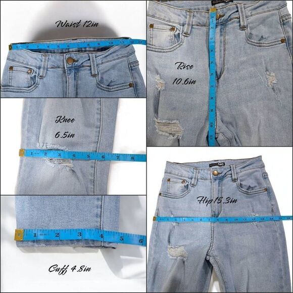 Fashion Nova Skinny Jeans(A039)-Size 5/26 for Women - Picture 9 of 10